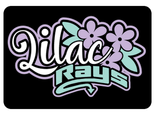 Lilac Team Hair Bows