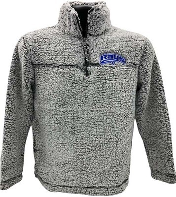 Rays Gray Sherpa Pullover