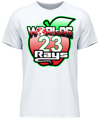 Apple Worlds Rays T-shirt