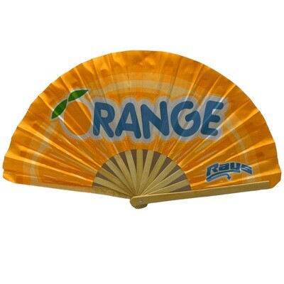 Orange Rays Clack Fan