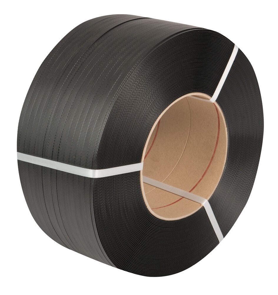PP JUOSTA JUODA 12mm/0.80mm/1800m, tūta ⌀200  (<200KG)