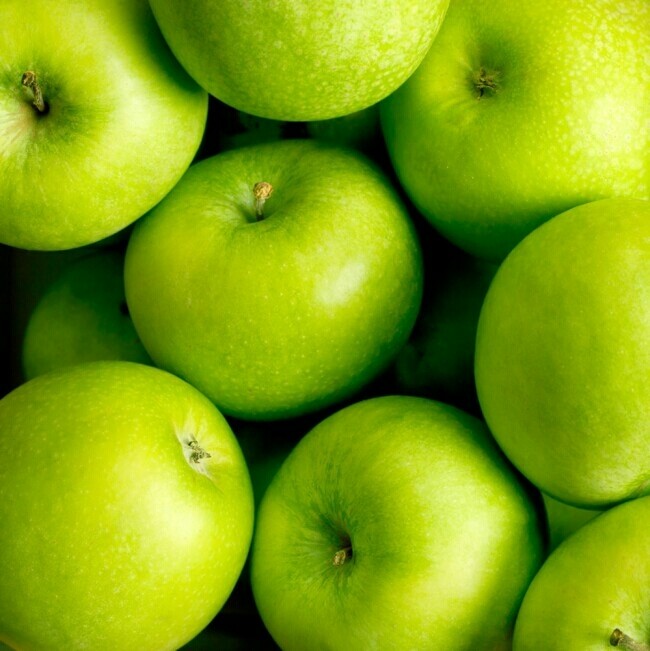 Green apples