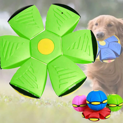 Dog Toys Flying Saucer Ball Pet