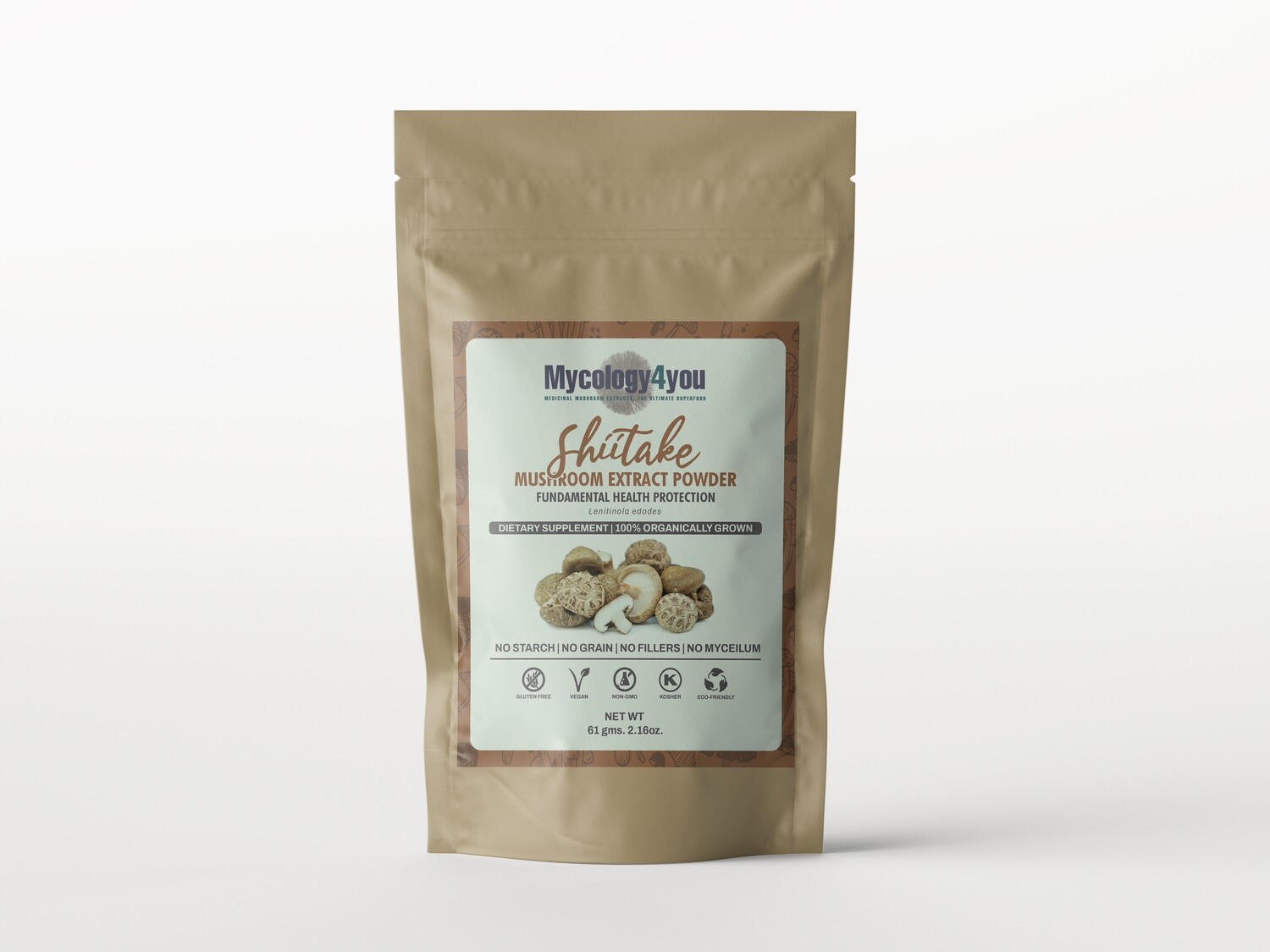 Organic Shiitake mushroom extract powder, the ultimate superfood