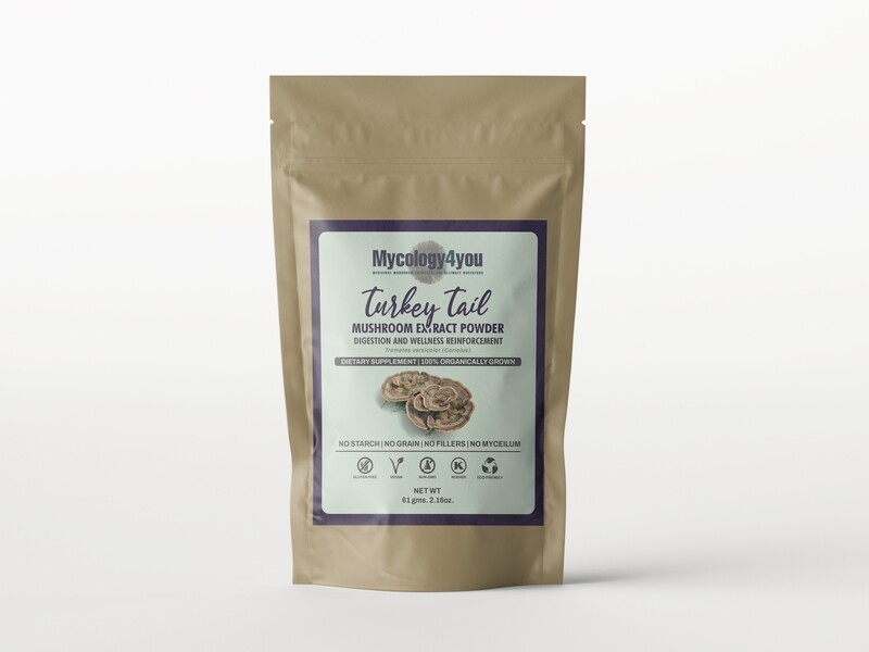 Organic Turkey Tail mushroom extract powder.