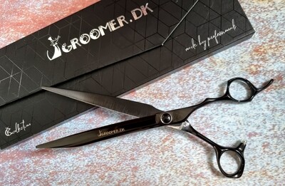 Raven Straight Scissor - Long 8.5"