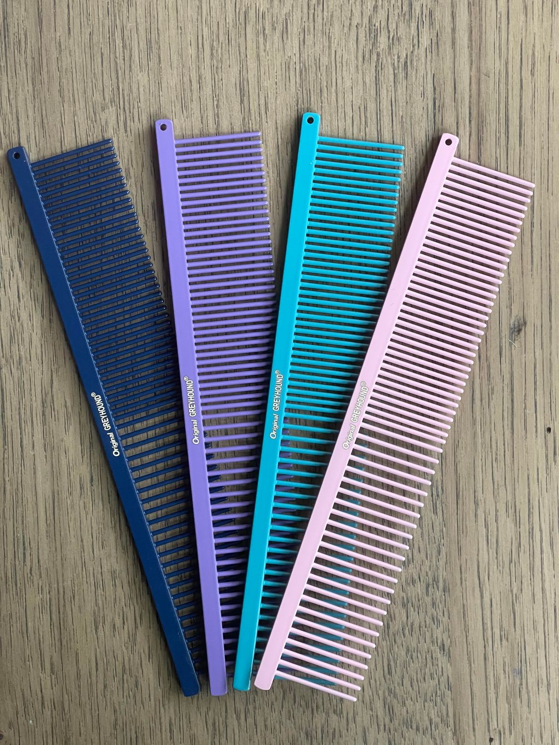 The Original Greyhound Comb - Medium Coarse/Fine Antistatic comb