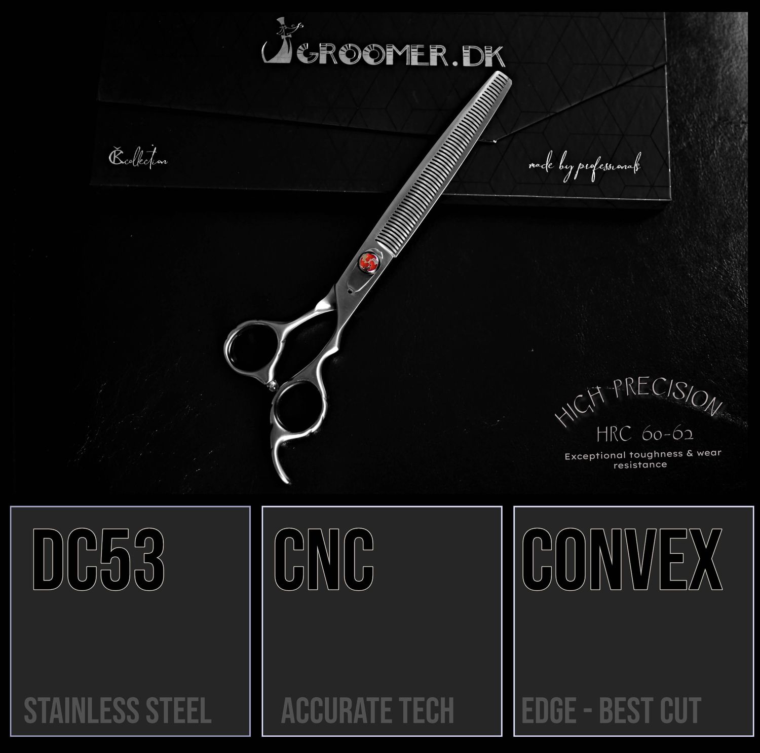 Groomer.dk Silver Shark Professional - Thinner