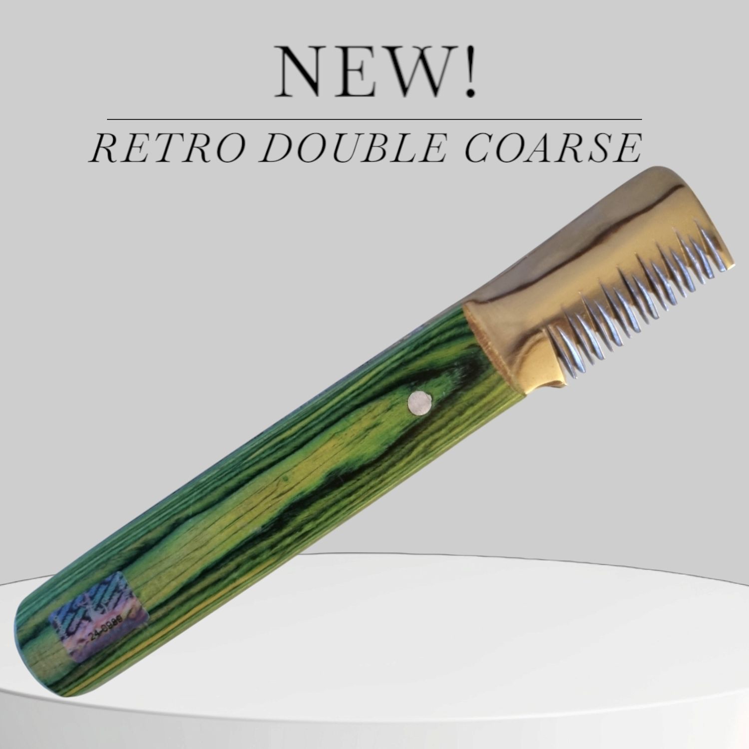 Groomer.dk Retro Edition Knife - DOUBLE COARSE