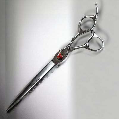 Groomer.dk Silver Shark Professional Straight Scissor - 8 Inch