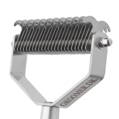 Groomer.dk Professional TWIN KING 2in1 - LARGE Undercoat Rake
