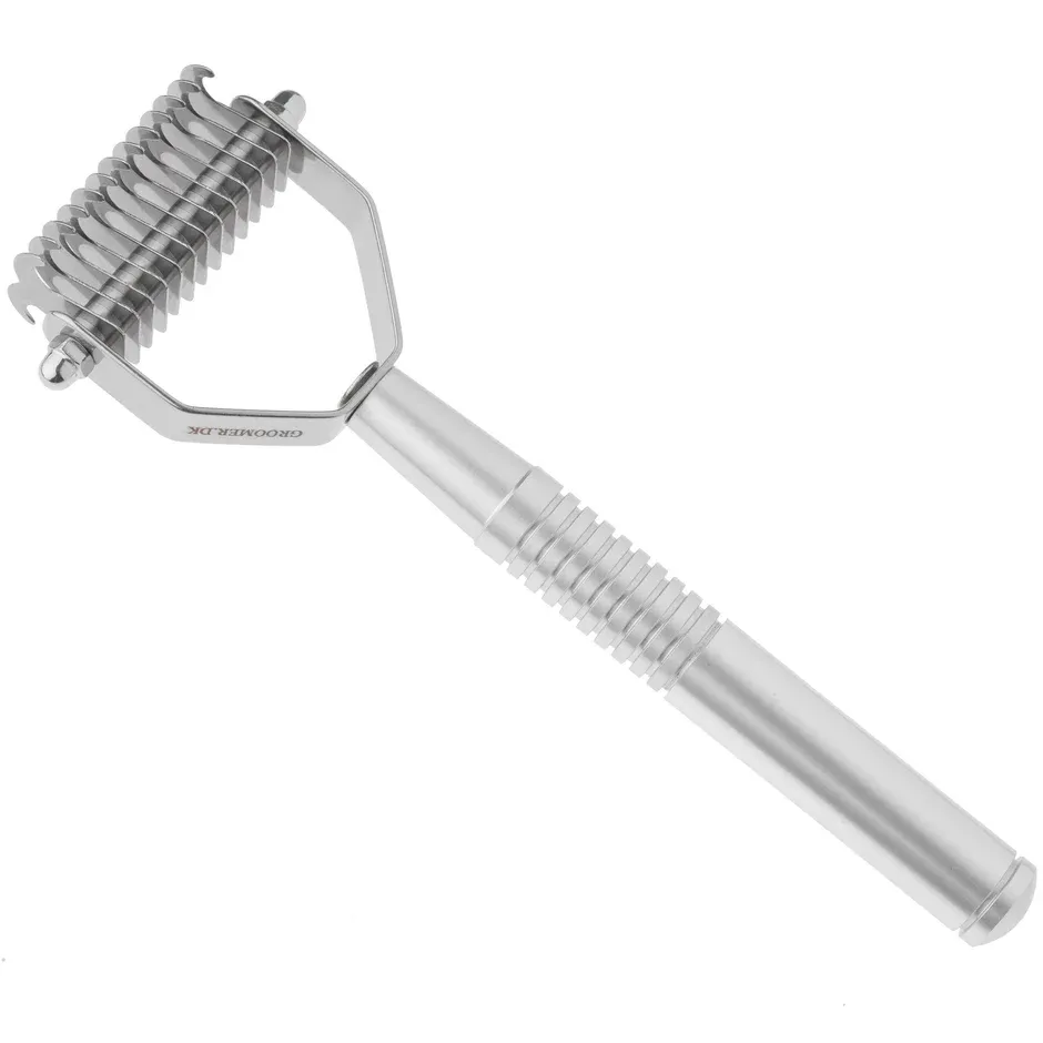 Groomer.dk Professional Twin King 2in1 - SMALL Undercoat Rake