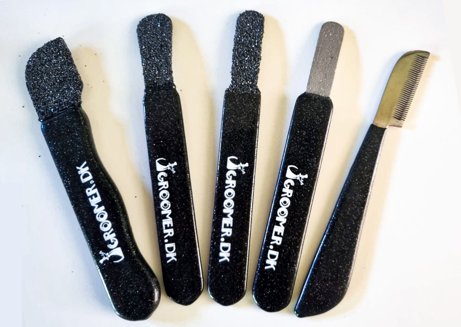 Groomer.dk Black Diamond Edition - Set of 5