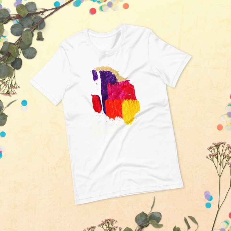 Unisex t-shirt - Deconstructed Flags