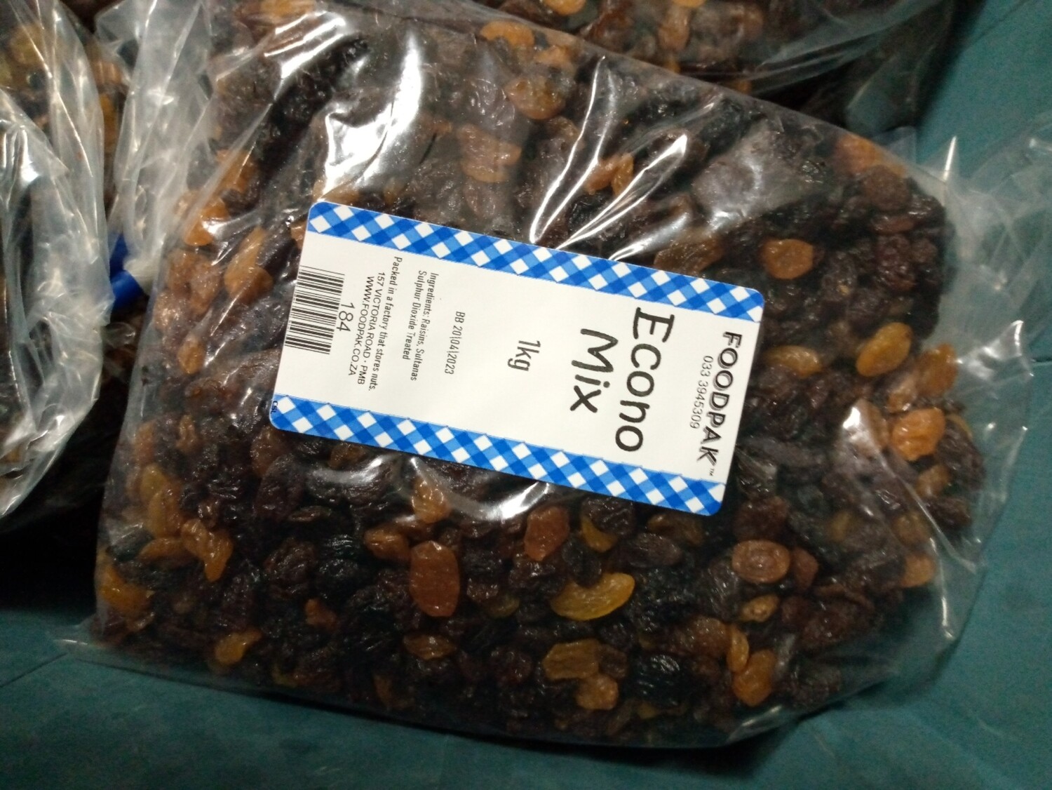 Econo Mix Raisins 1kg 