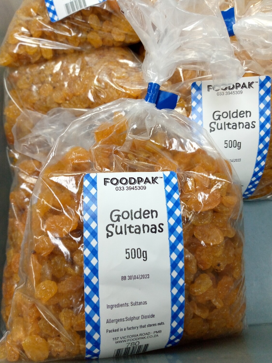 golden sultanas  500g