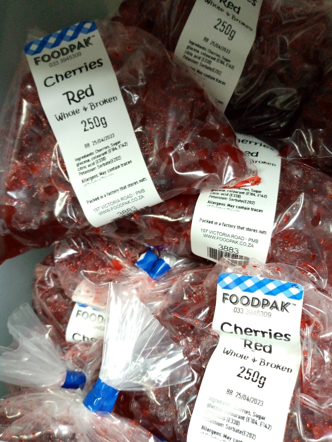 red cherries