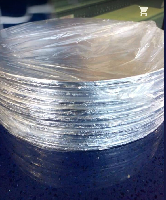 silver cakes boards 10 inches