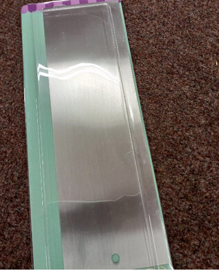 Flat metal scraper 25cm