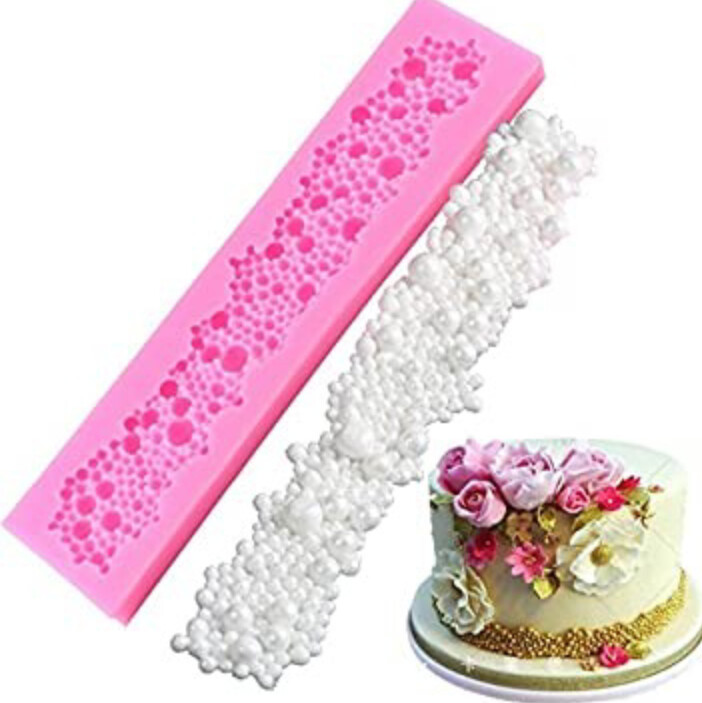 bubble mould green /pink 
