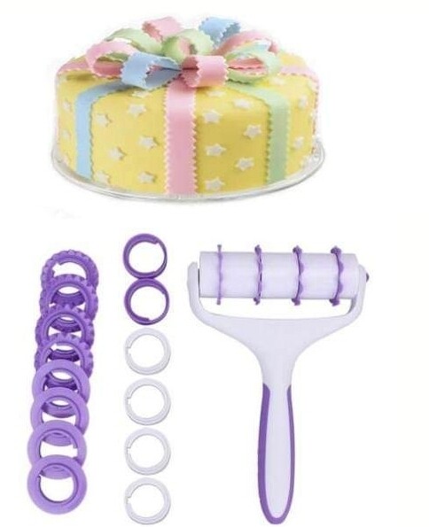 Fondant ribbon cutters set (22pc)