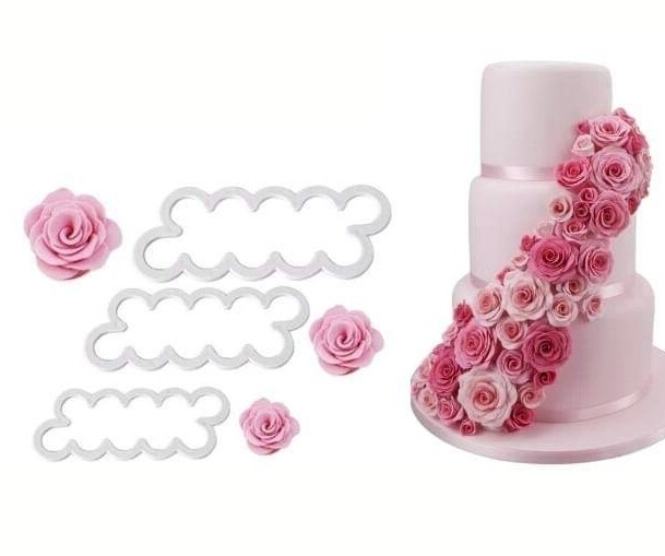 Rose Fondant Plunger