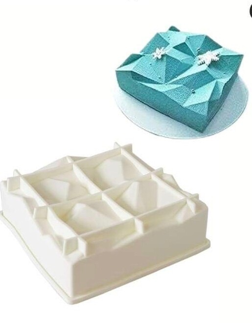 Square Geomatric mould