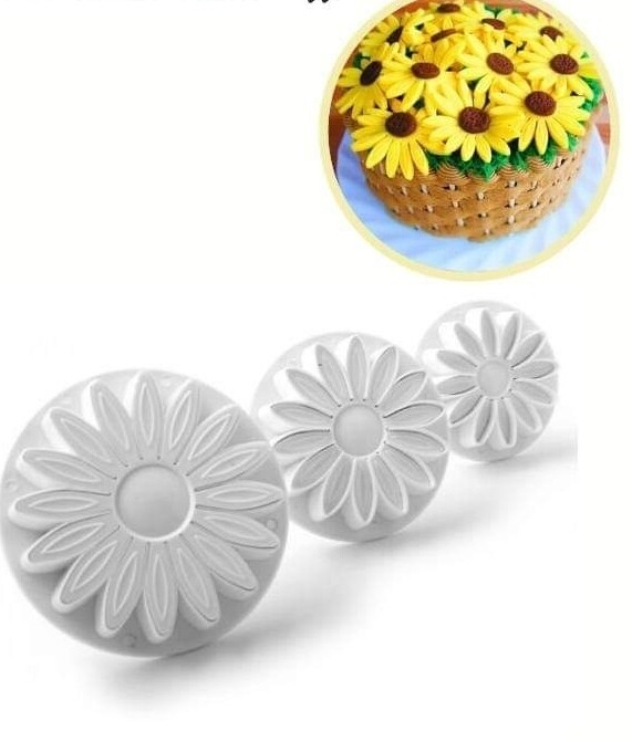 Sunflower Fondant Plunger