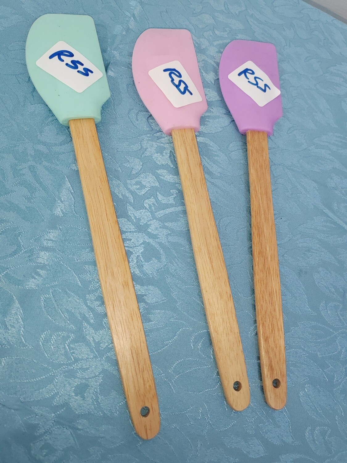Silicone with wooden handle Spatula