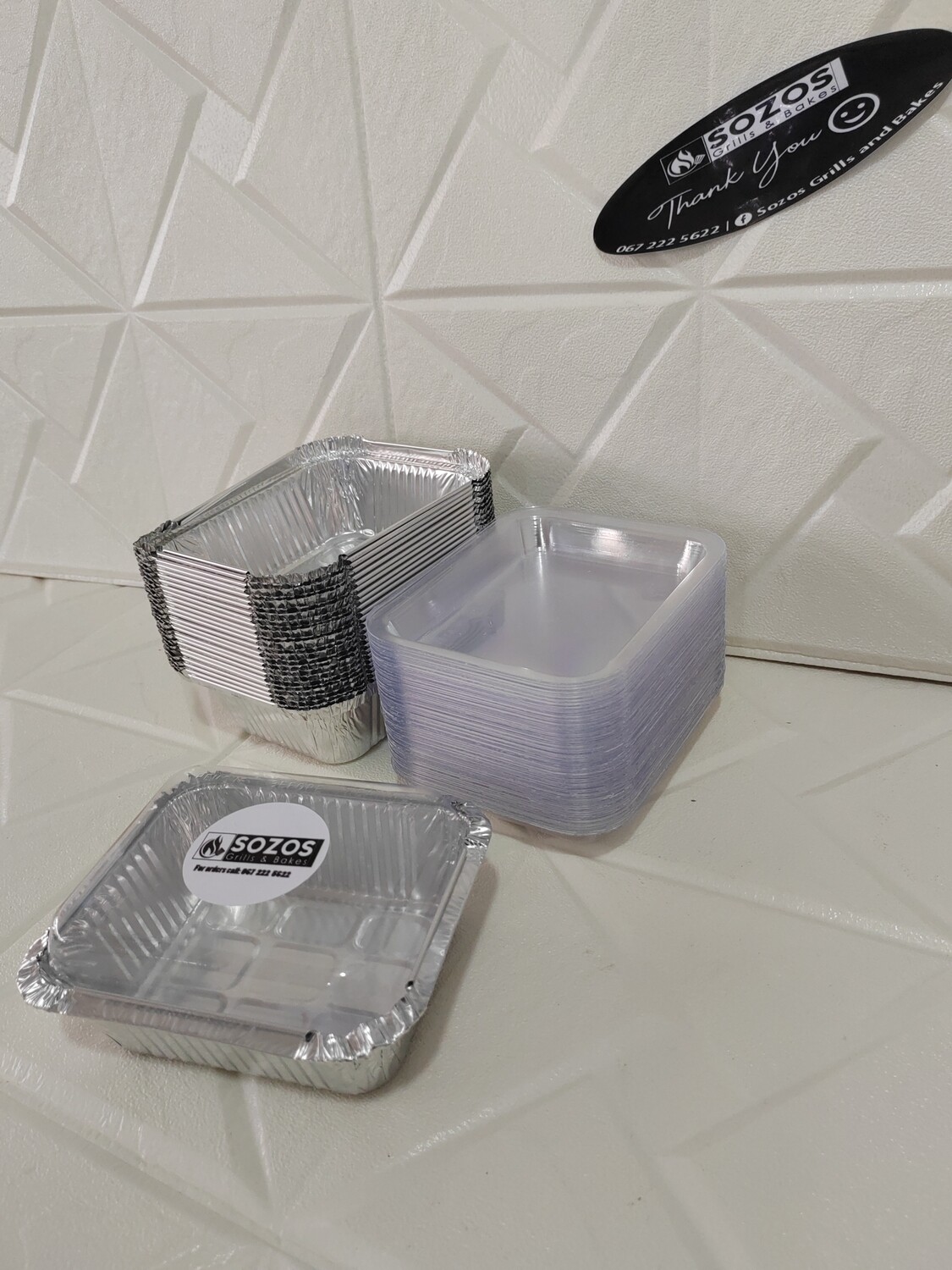 Lunch box packaging FMA8155(413PDBP) 10lid 10 base