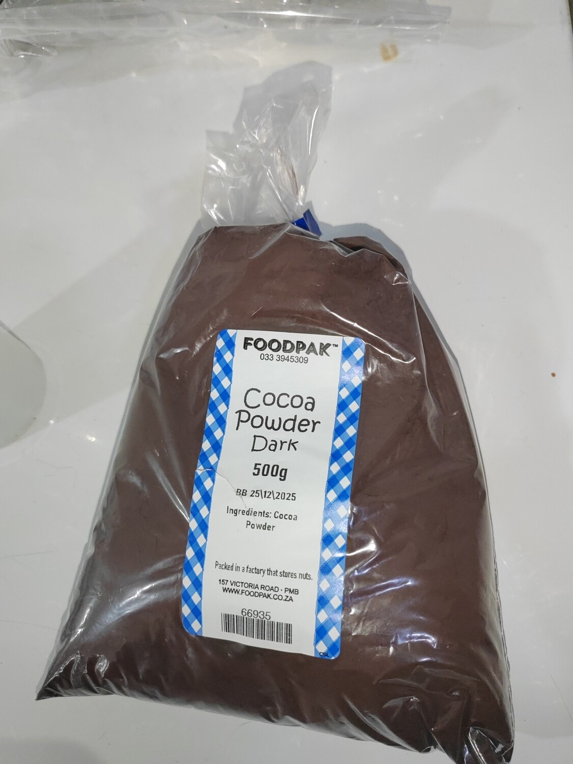 Dark cocoa powder moner Pad D 500g