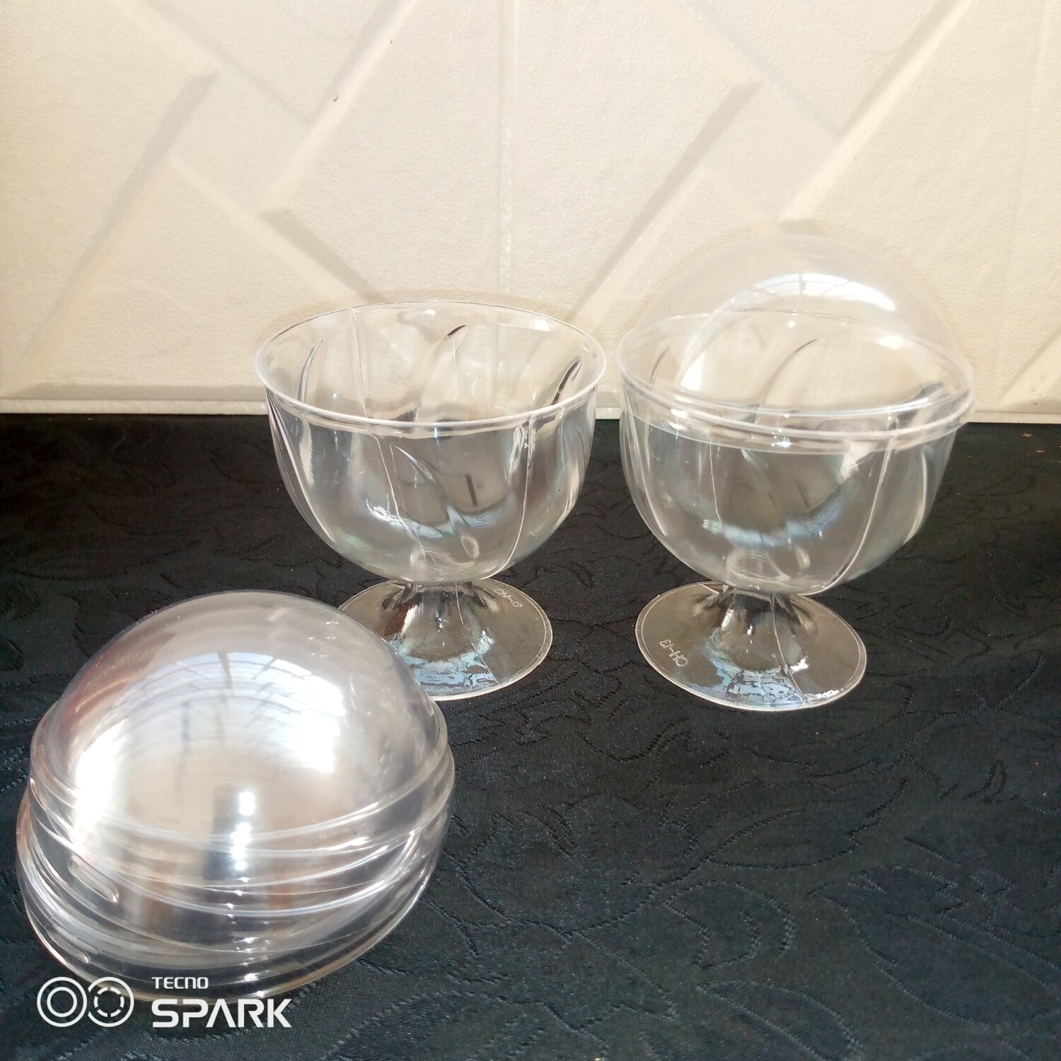 Desserts cups with lids pack of 10