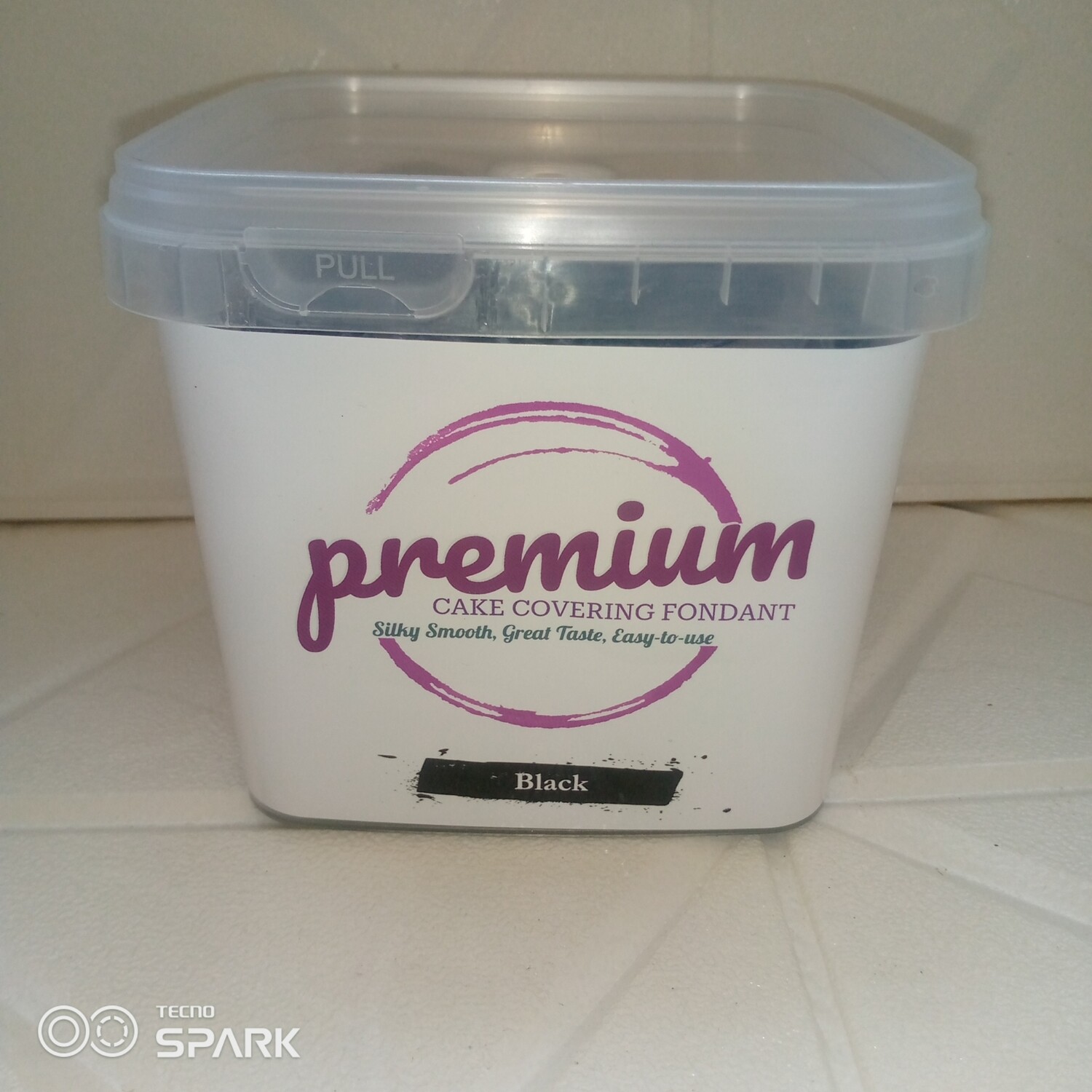 Black fondant 1kg