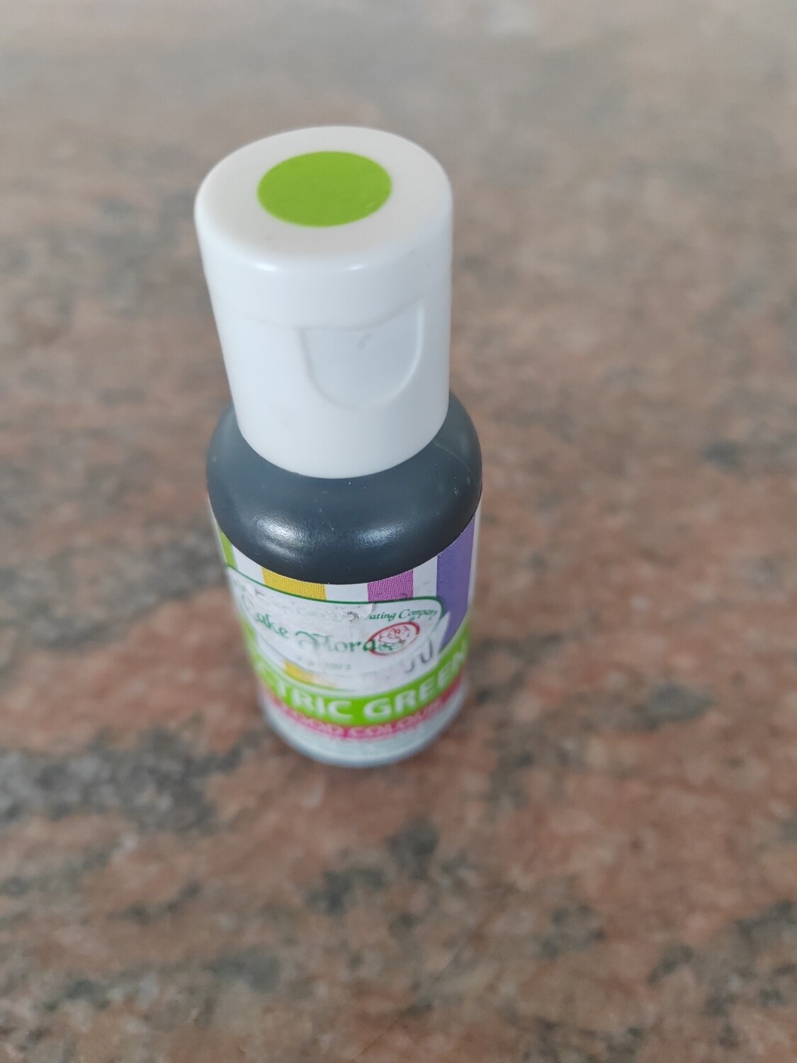 Electric green gel