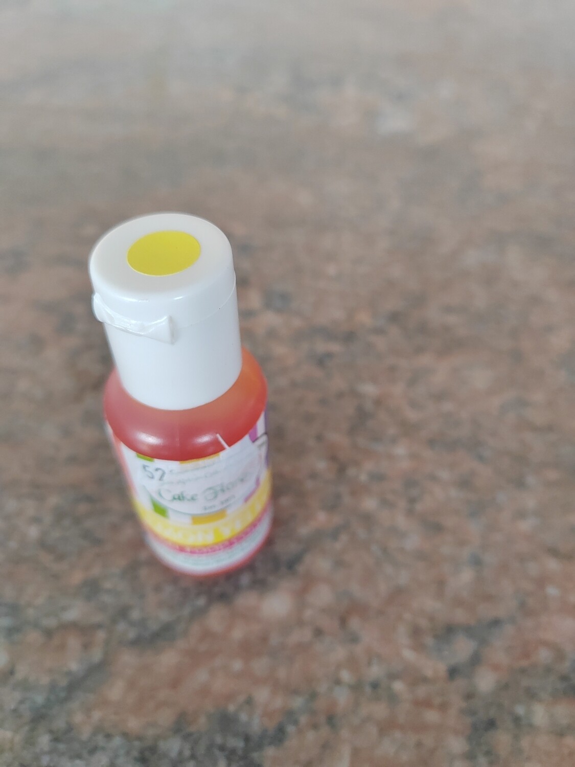 Lemon yellow gel