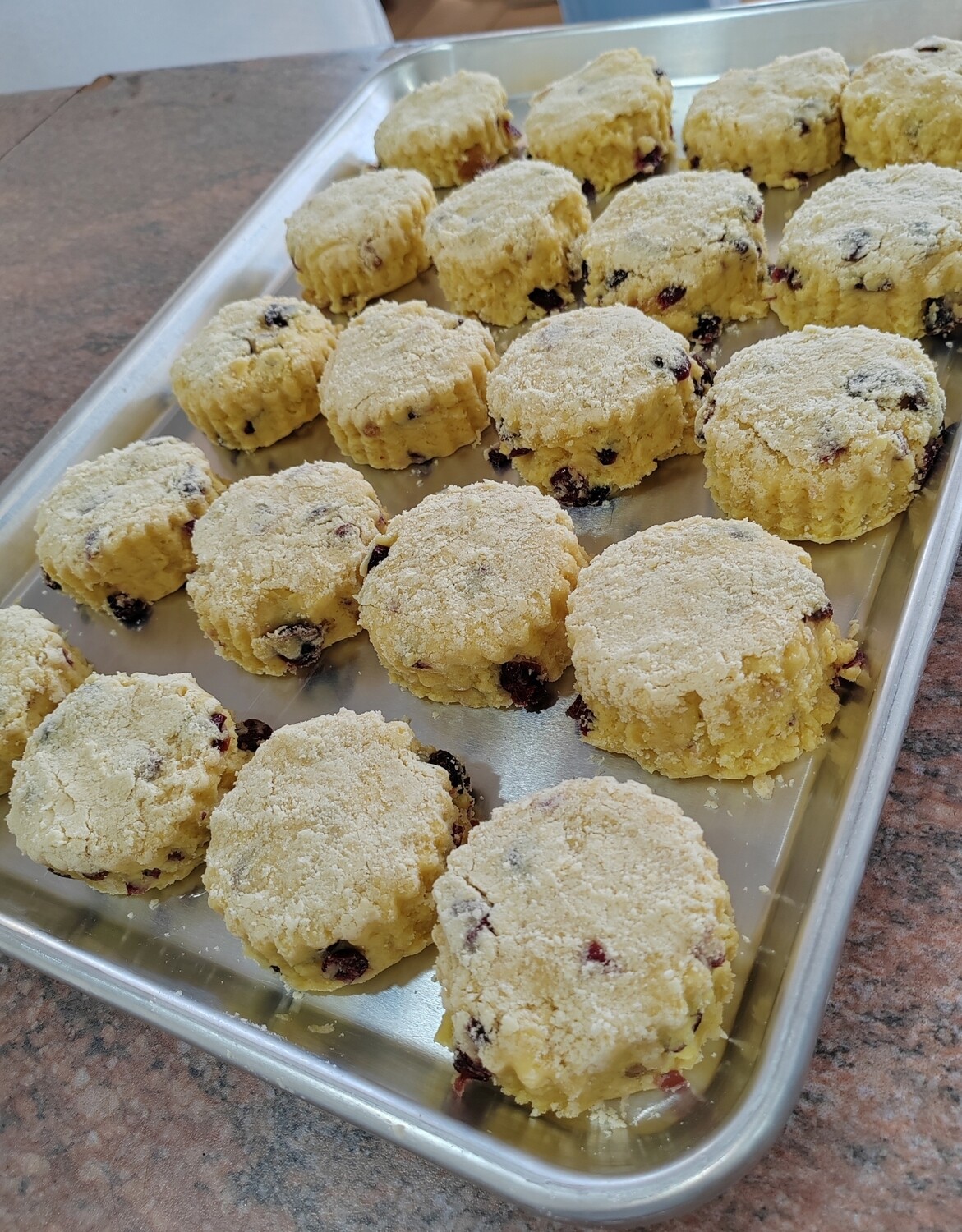 Cranberry scones Recipe