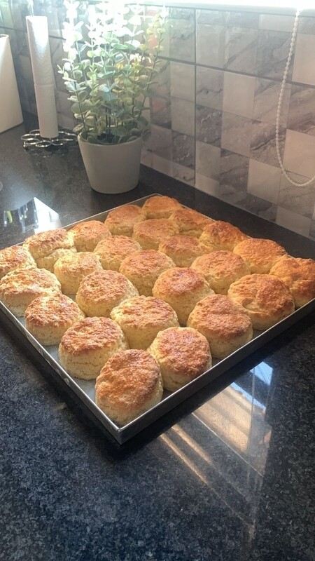 scones standard size pan