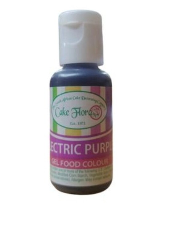 Electric purple oil base gel