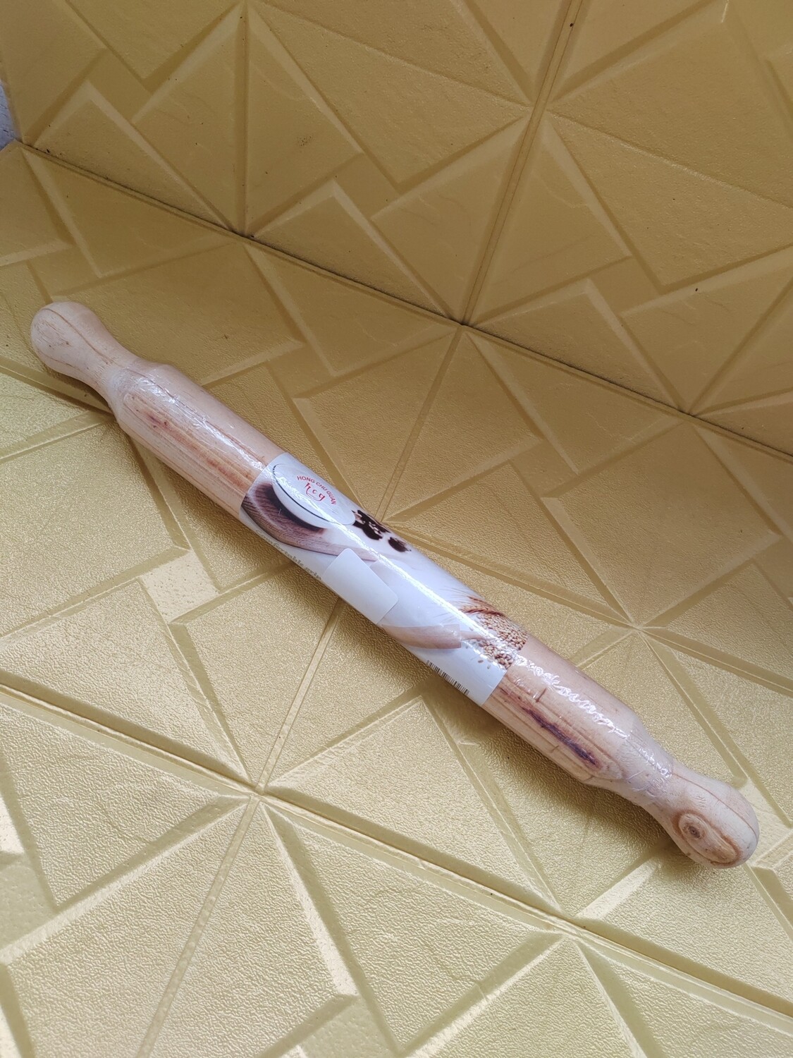 Wood rolling pin