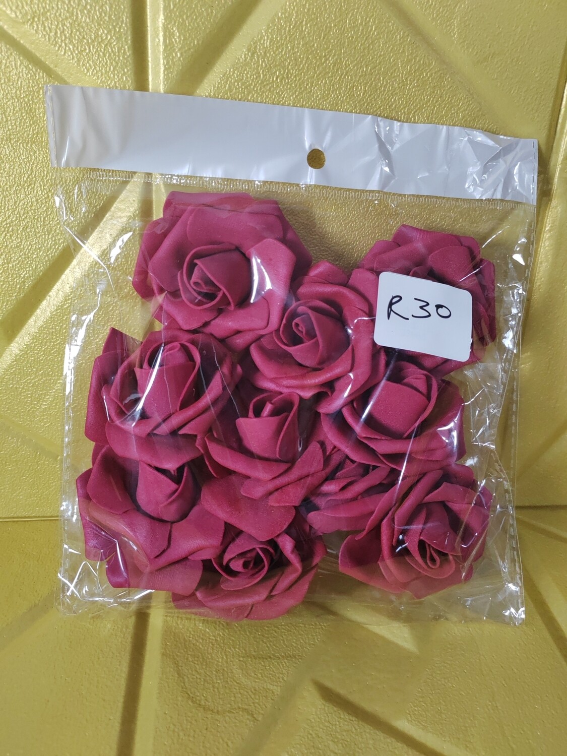Decorating Red cake flowers 10pcs