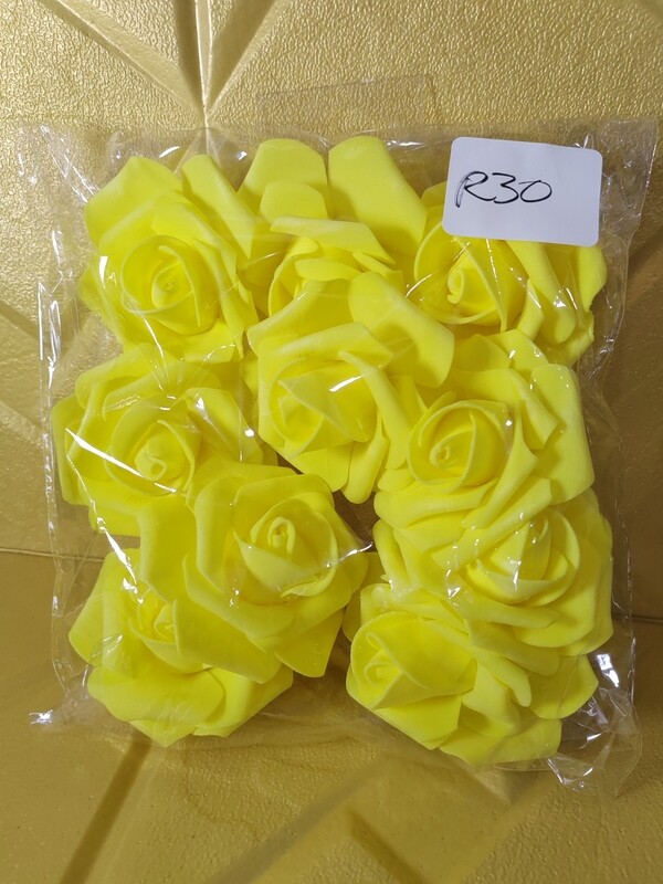 Decorating cake flowers 10pcs