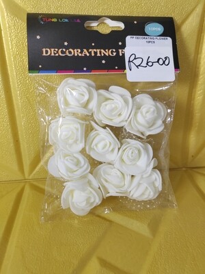 Cake decorating flowers 10pcs