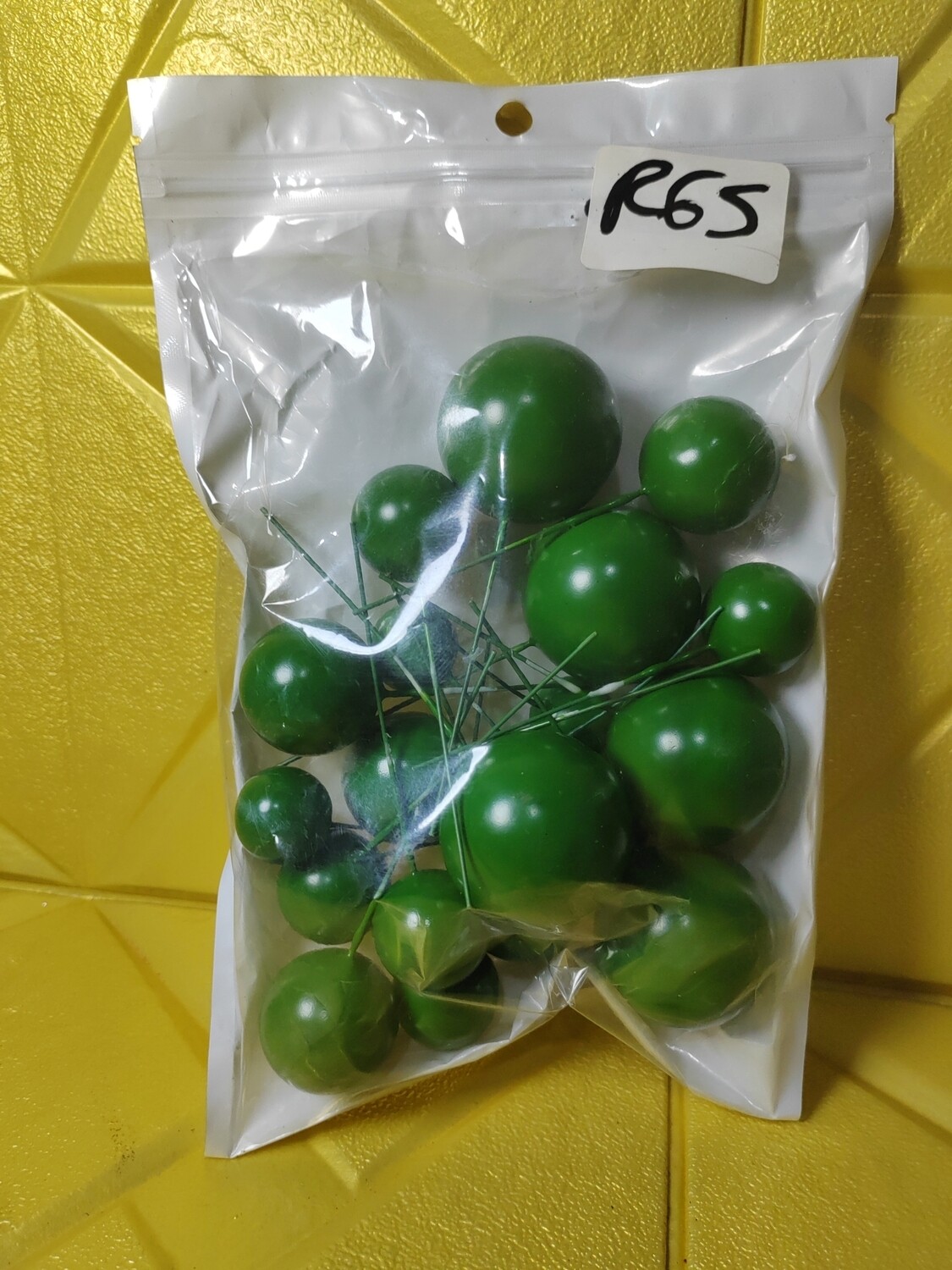 Mint faux balls