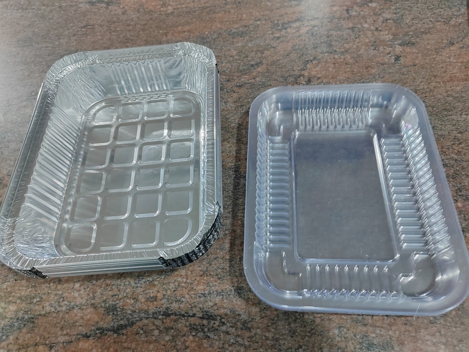 Lunch box containers large 21cmx 16cm(10pcs)