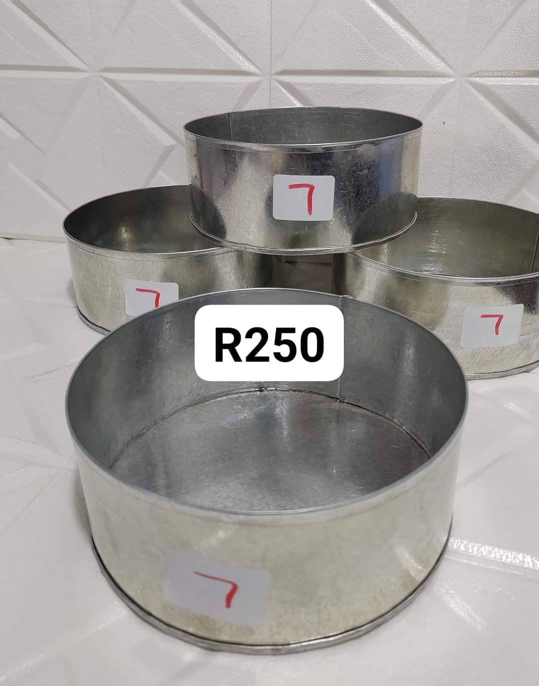 7 inch combo round 4pcs