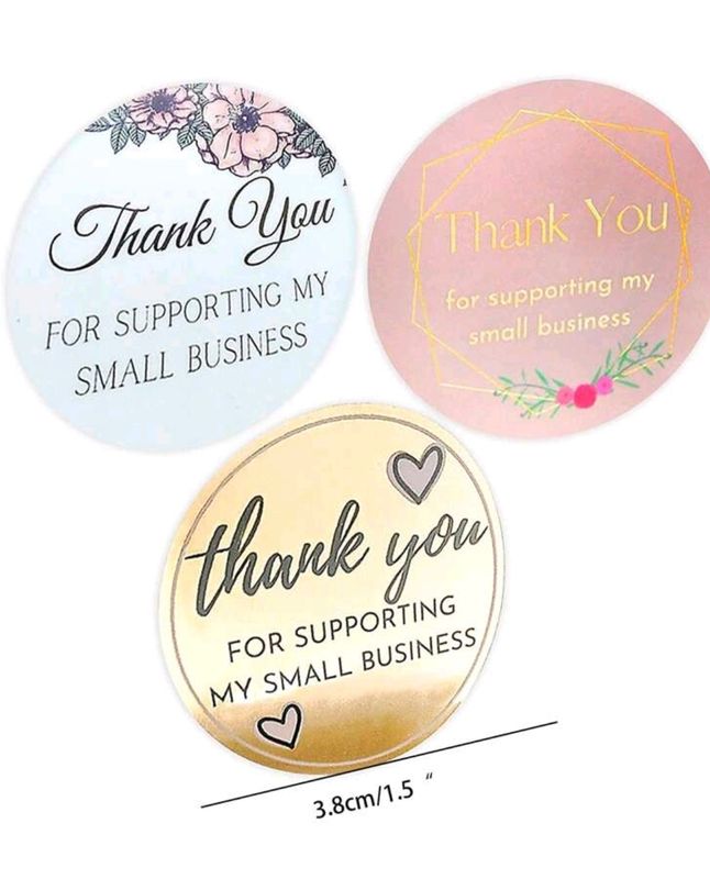 Thank you stickers 500pc