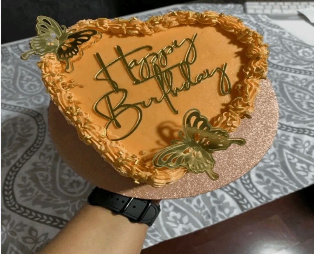 Happy birthday cake topper for Bentos cakes 
