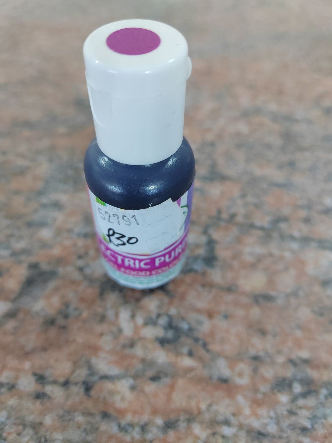 Electric purple gel 