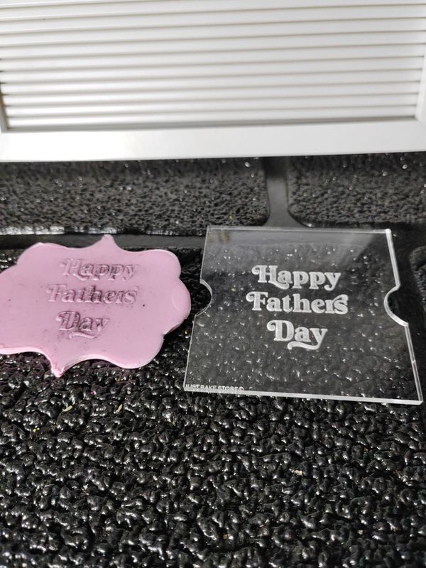 Happy father&#39;s day stamp 123