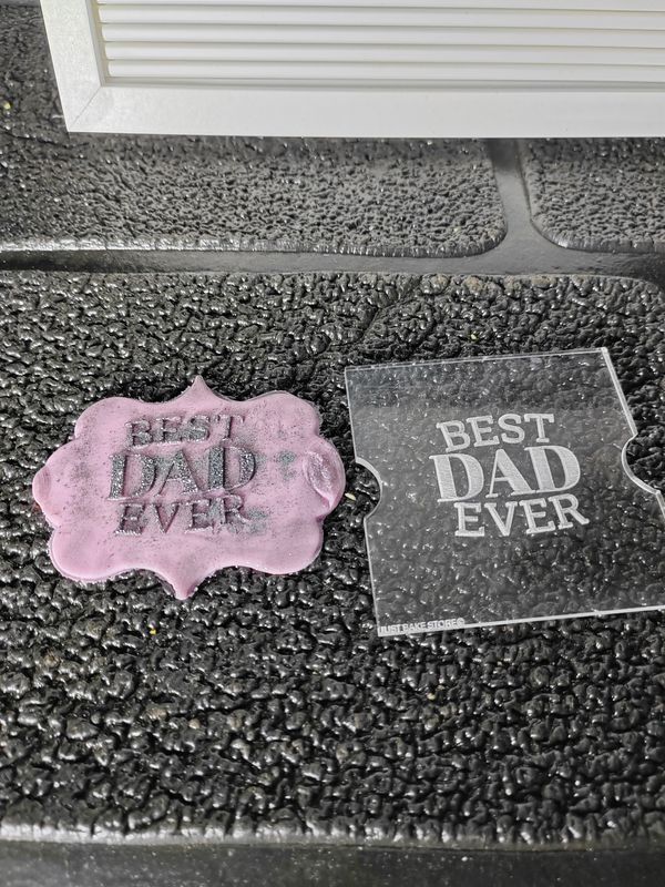 Happy Father&#39;s day stamp 123